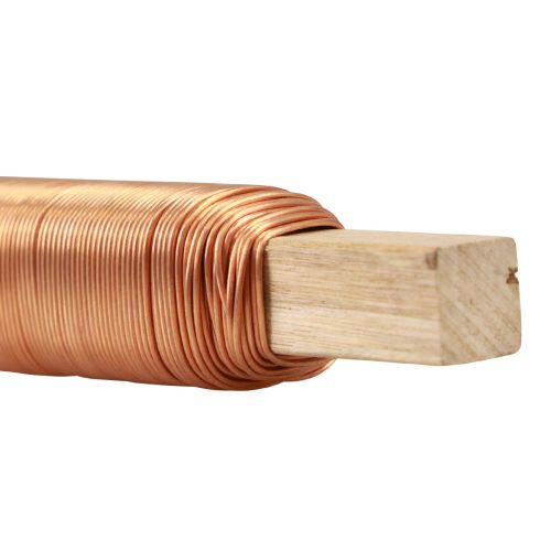 Produkt Drut wiążący Kwiatowy drut do owijania miedziany 0,65mm 100g 3 sztuki