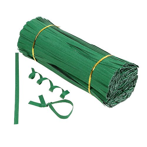 Paski wiążące średnio zielone 25cm 2-przewodowe 1000 sztuk