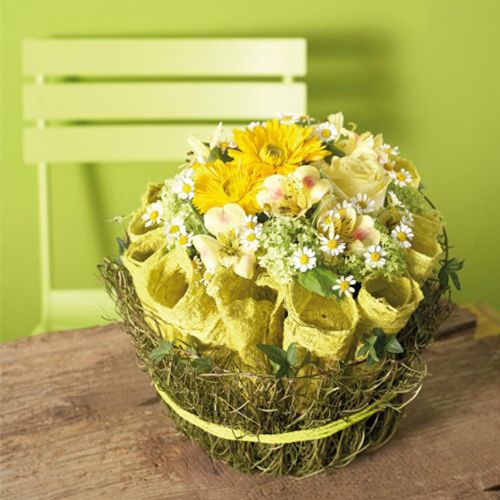 Produkt Miska piankowa mokra florystyczna na kompozycje kwiatowe Ø18cm 2 szt