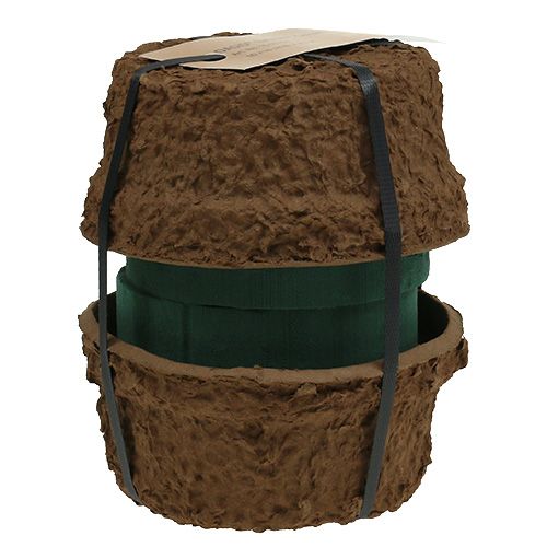 Produkt Miska piankowa mokra florystyczna na kompozycje kwiatowe Ø18cm 2 szt