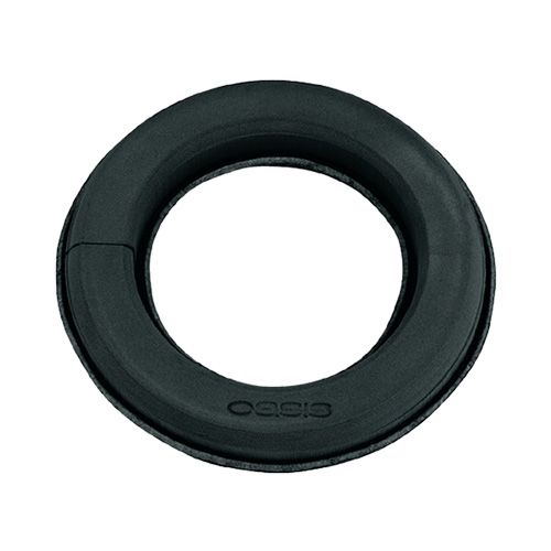 Floristik24 Kwiatowy pierścionek piankowy z podstawą czarny W3,5cm Ø17cm 2 szt