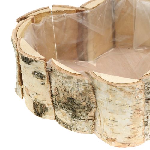 Floristik24 Doniczka serce brzozowe 2szt.