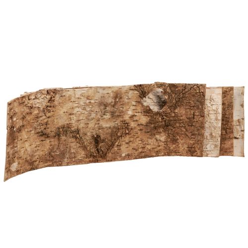 Floristik24 Kora brzozowa listwy dekoracyjne z kory naturalnej białej 48×15cm 6 sztuk