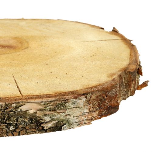 Floristik24 Plaster brzozowy natura Ø30cm - 35cm