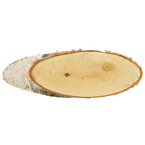 Produkt Krążki brzozowe owalne naturalne krążki drewniane deco 18-22cm 10szt