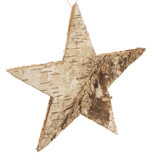Produkt Gwiazdki brzozowe do zawieszania gwiazd kora brzozy naturalna 15cm 6 szt