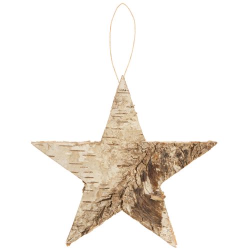 Produkt Gwiazdki brzozowe do zawieszania gwiazd kora brzozy naturalna 15cm 6 szt