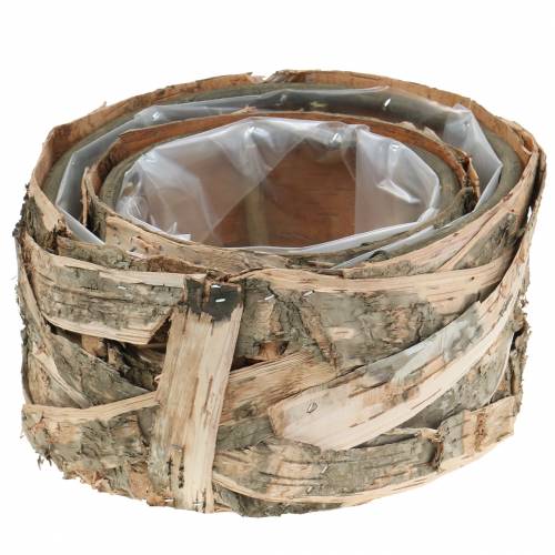 Produkt Doniczka okrągła brzozowa Ø17/23cm 2szt