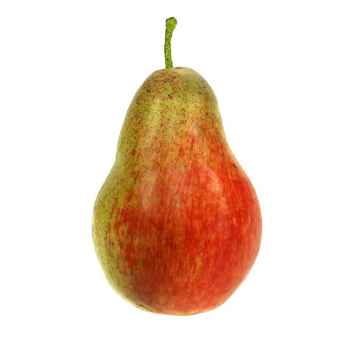 Floristik24 Gruszka czerwona, zielona 11cm - 12cm 3szt.