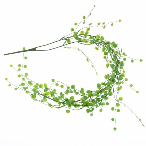 Floristik24 Leaf Garland 87cm Green Sztuczne 2 pasma