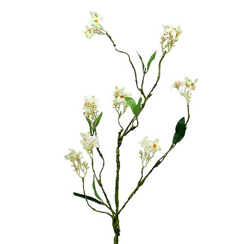 Produkt Gałąź kwiatowa biała L 65cm 1 szt. Sztuczna roślina jak prawdziwa!