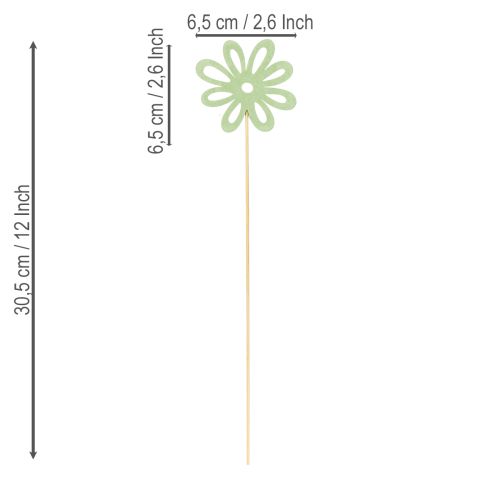 Produkt Dekoracyjne szczypce do kwiatów, idealne do wiosennych dekoracji w doniczkach i wazonach (16 sztuk)