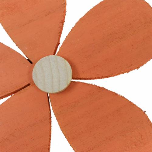 Floristik24 Kwiaty drewniane do zawieszenia kolorowe asortymentowe 16cm 4szt.