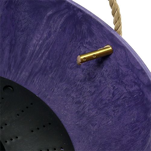 Floristik24 Doniczka "Fiona" Ø25cm H12cm Fioletowa