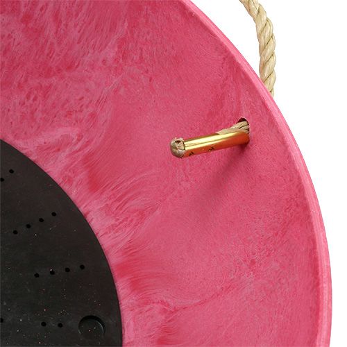 Floristik24 Doniczka "Fiona" Ø25cm H12cm Różowa