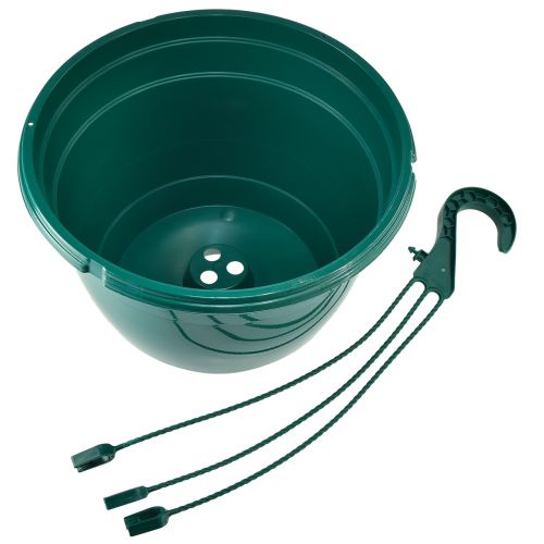 Produkt Wiszący kosz zielona doniczka wisząca doniczka Ø25cm W50cm