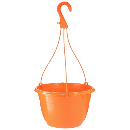 Produkt Wiszący kosz pomarańczowy wisząca doniczka donica Ø25cm W50cm