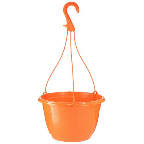 Produkt Wiszący kosz pomarańczowy wisząca doniczka donica Ø25cm W50cm