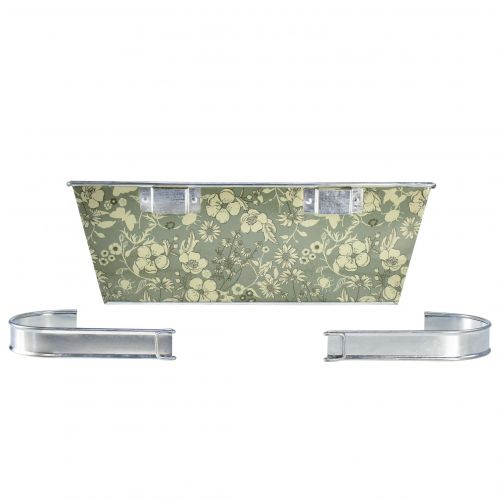Produkt Skrzynka na kwiaty z metalowym uchwytem balkonowym 35x15cm W13cm