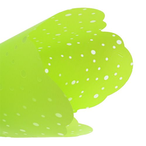 Floristik24 Mankiet kwiatowy Ø48cm zielony 50 szt