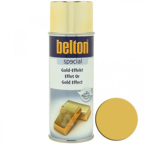 Floristik24 Belton specjalna farba w sprayu złoty efekt farby w sprayu złoty 400ml