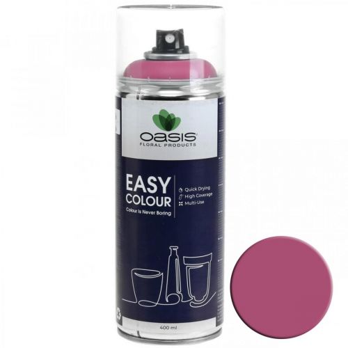 Floristik24 OASIS® Easy Color Spray, farba w sprayu różowa 400ml