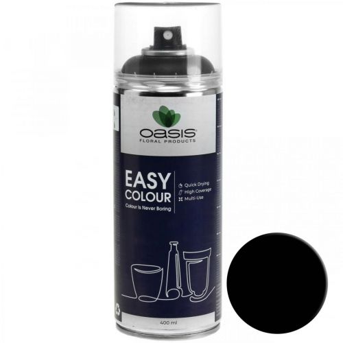 OASIS® Easy Color Spray, farba w sprayu czarna 400ml