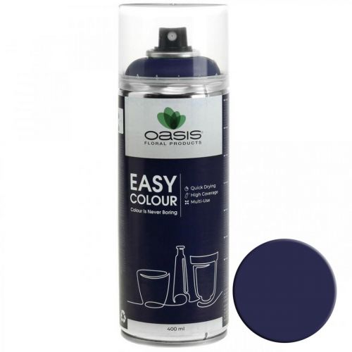 OASIS® Easy Color Spray, farba w sprayu ciemnoniebieska 400ml