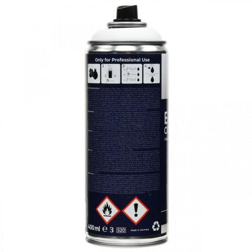 Floristik24 OASIS® Easy Color Spray, biała farba w sprayu, dekoracja zimowa 400ml