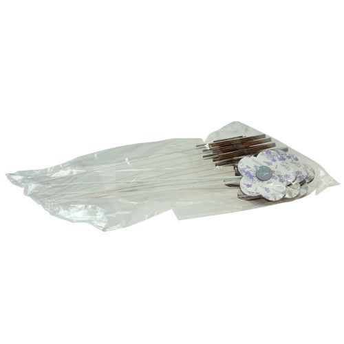 Produkt Wtyczka kwiatowa motylkowa wtyczka dekoracyjna drewniana 7cm 12 szt