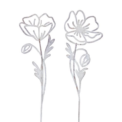 Dekoracja wiosenna wtyczka kwiatowa wtyczka roślinna 63,5cm 2szt