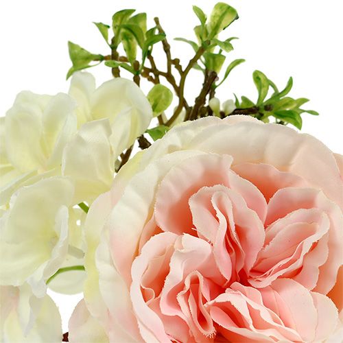 Floristik24 Bukiet Mini Pink Cream 20cm