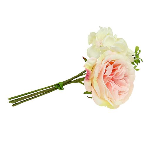 Floristik24 Bukiet Mini Pink Cream 20cm
