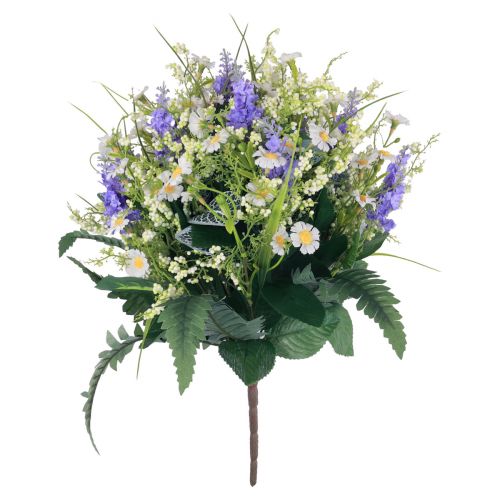 Dekoracja ze sztucznych kwiatów bukiet sztucznych kwiatów stokrotki 40cm