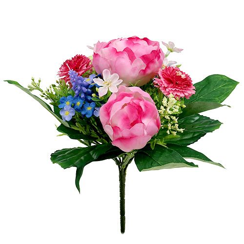 Floristik24 Bukiet z Bellis Pink 23cm