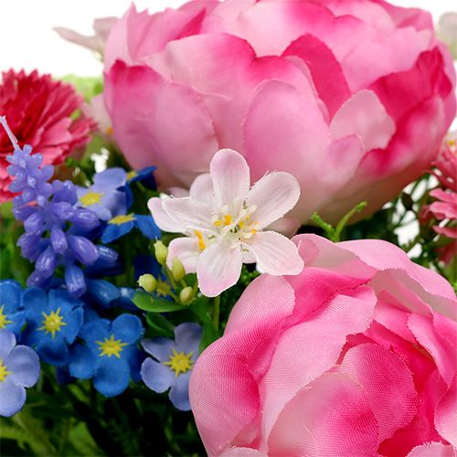Floristik24 Bukiet z Bellis Pink 23cm