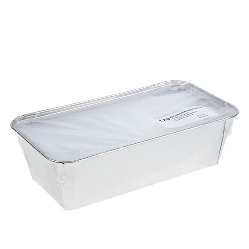 Floristik24 Wosk do zanurzania kwiatów 1kg biały