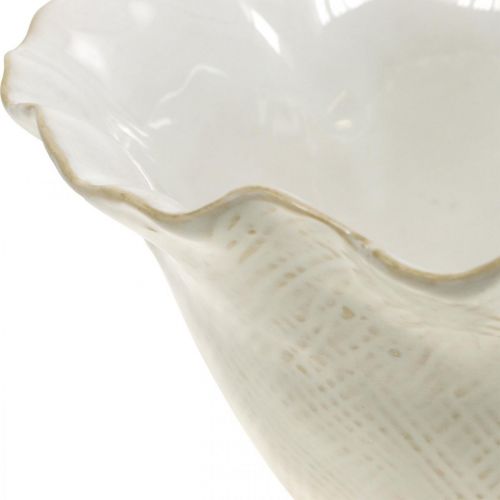 Produkt Doniczka ceramiczna donica na kwiaty doniczka biała Ø19cm