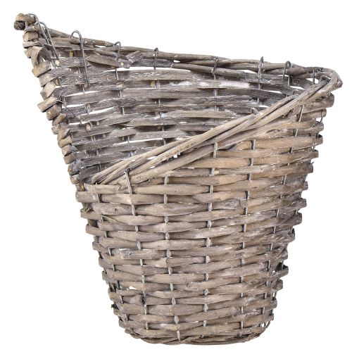 Produkt Kosz na rośliny doniczkowe wierzba naturalna Ø12,5cm/20cm, zestaw 2 szt