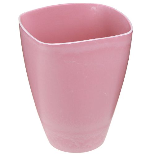 Produkt Doniczka Wazon plastikowy Orchidea Doniczka Różowa W16,5cm 4szt