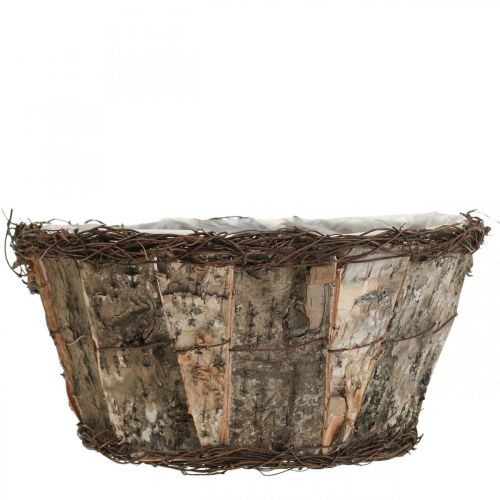 Produkt Doniczka doniczkowa okrągła z kory brzozowej Ø24cm W13cm