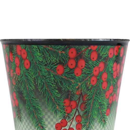 Produkt Wiadro doniczki świątecznej Ilex Ø13cm W11,5cm