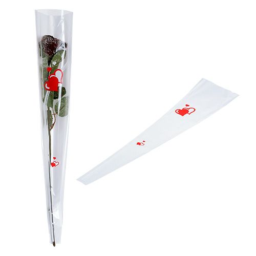 Floristik24 Torebka na kwiaty Cupido Silking L49.5 S11.5cm - 3cm 50 szt