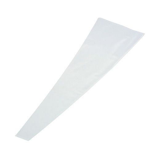 Torebka na kwiaty bez nadruku Dł. 41cm Szer. 3-12cm 50 szt.