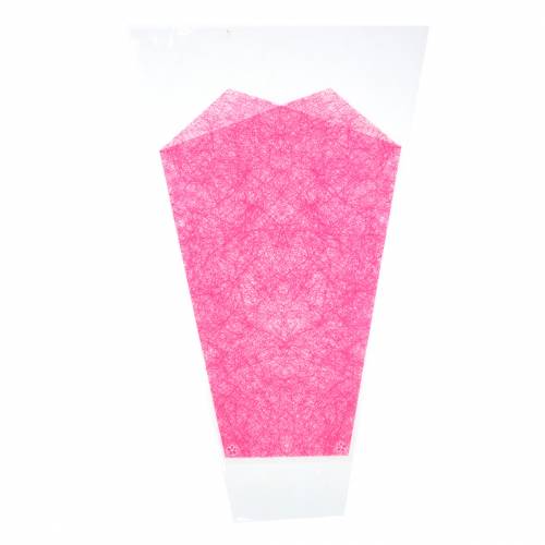 Produkt Torebka na kwiaty różowa L40cm S12-30cm 50 sztuk