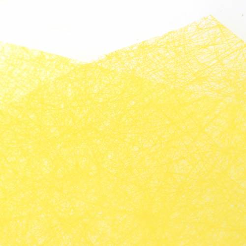 Produkt Worek jutowy wzór kwiatowy żółty L36cm W25cm - 12cm 50szt.