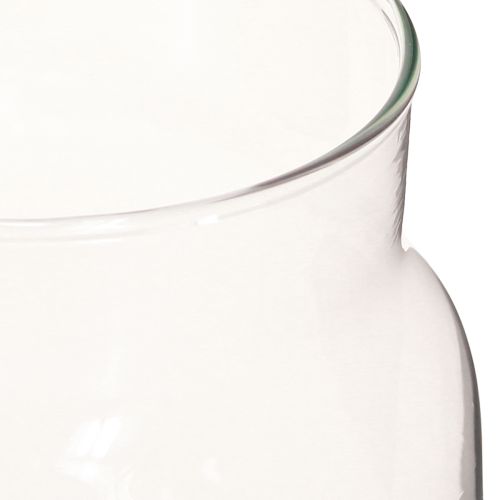 Produkt Wazon szklany przezroczysty do dekoracji w szkle wys. 20cm