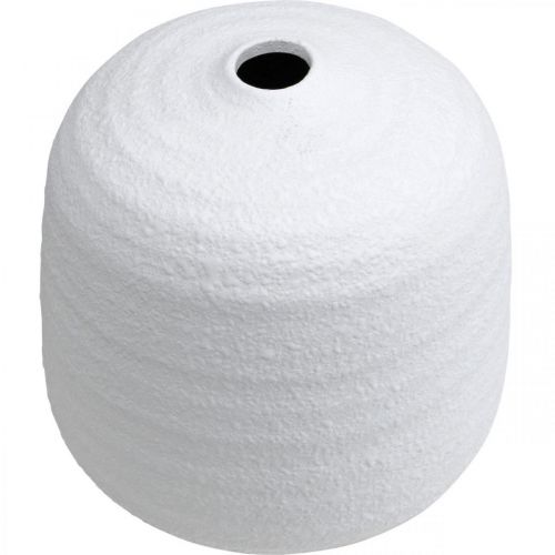 Produkt Wazon na kwiaty, wazon ceramiczny, wazon dekoracyjny biały Ø19cm W18cm