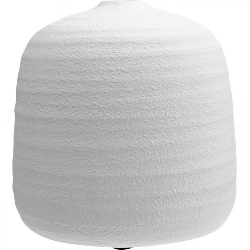 Produkt Wazon na kwiaty, wazon ceramiczny, wazon dekoracyjny biały Ø22cm W22,5cm