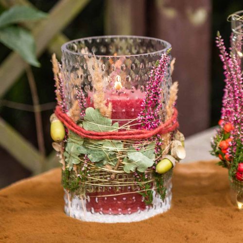 Produkt Wazon na kwiaty, szklany wazon, szkło na świecę, szklana latarnia Ø11,5cm W18,5cm